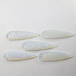 5 Opalite Ornamental Spearheads  #4942  Arrowhead