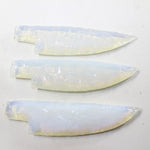 3 Opalite Ornamental Knife Blades  #2942 Mountain Man Knife