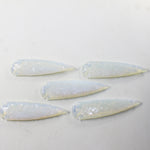 5 Opalite Ornamental Spearheads  #6030  Arrowhead