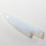 1 Opalite Ornamental Knife Blade  #243-1 Mountain Man Knife