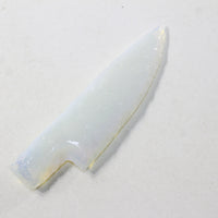 1 Opalite Ornamental Knife Blade  #743-1 Mountain Man Knife