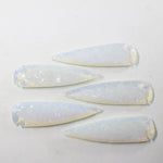 5 Opalite Ornamental Spearheads  #8630  Arrowhead