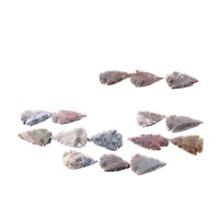 25 Large Stone Ornamental Arrowheads  #5348  Arrowhead