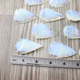 10 Large Opalite Ornamental Arrowheads  #8548  Arrowhead