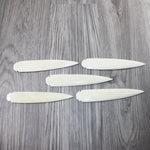 5 Ornamental Bone Spearheads  #6947  Mountain Man Art