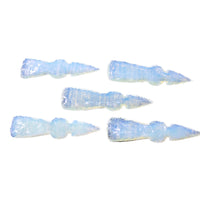 5 Opalite Ornamental Tomahawk Heads #7248  Ax Axe Hatchet