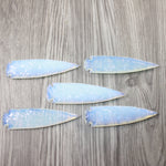 5 Opalite Ornamental Spearheads  #9348  Arrowhead