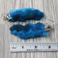 Rabbit Feet Earrings  #4848  Mountain Man Earrings