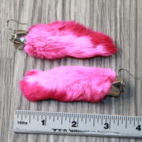 Rabbit Feet Earrings  #4948  Mountain Man Earrings