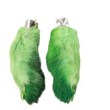 Rabbit Feet Earrings  #0948  Mountain Man Earrings