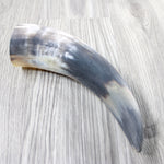 1 Raw Unfinished Cow Horn #4040 Natural Colored