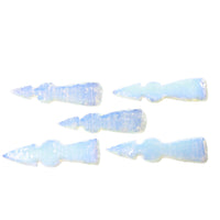 5 Opalite Ornamental Tomahawk Heads #9840  Ax Axe Hatchet