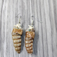 Rattlesnake Rattle Earrings  #4740  Mountain Man Earrings