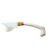 Deer Antler Handle Opalite Blade Ornamental Knife #244-1 Mountain Man Knife