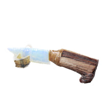 Ghost Wood Handle Opalite Blade Ornamental Knife #864-1 Mountain Man Knife