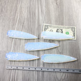 5 Opalite Ornamental Spearheads  #444-1 Arrowhead