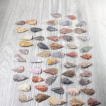 50 Large Stone Ornamental Arrowheads  #854-1  Arrowhead