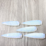 5 Opalite Ornamental Spearheads  #874-1 Arrowhead