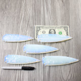 5 Opalite Ornamental Spearheads  #874-1 Arrowhead