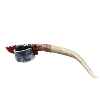 Deer Antler Handle Glass Blade Ornamental Knife #294-1 Mountain Man Knife