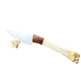 Deer Bone Handle Opalite Blade Ornamental Knife #424-2 Mountain Man Knife