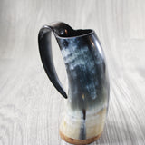 1 Horn Mug #204-2 Medieval Tankard