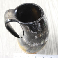 1 Horn Mug #634-2 Medieval Tankard