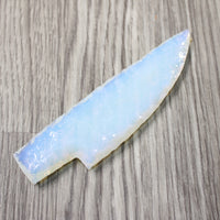 1 Opalite Ornamental Knife Blade  #444-2 Mountain Man Knife