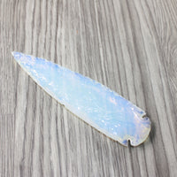 1 Opalite Ornamental Spearhead  #144-2  Arrowhead