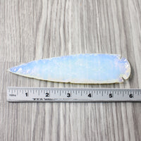 1 Opalite Ornamental Spearhead  #144-2  Arrowhead