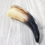 1 Polished Cow Horn #2951 Natural Colored