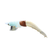 Coyote Jaw Handle Opalite Blade Ornamental Knife #1451 Mountain Man Knife