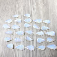 25 Large Opalite Ornamental Arrowheads  #0551 Arrowhead