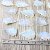 25 Large Opalite Ornamental Arrowheads  #0551 Arrowhead