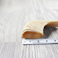 1 Sheep Horn  #1151 Natural Colored Polished Ram Horn