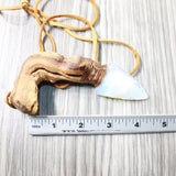 6 Opalite  Blade Knife Necklaces  #6751 Mountain Man Necklace