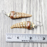 Rattlesnake Rattle Earrings  #4152  Mountain Man Earrings