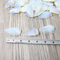 100 Large Opalite Ornamental Arrowheads  #armor Arrowhead