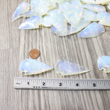 100 Large Opalite Ornamental Arrowheads  #armor Arrowhead