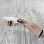 Ghost Wood Handle Opalite Blade Ornamental Knife #8252 Mountain Man Knife