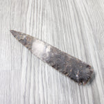 1 Stone Ornamental Spearhead  #7252 Arrowhead