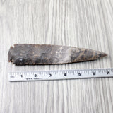 1 Stone Ornamental Spearhead  #7252 Arrowhead