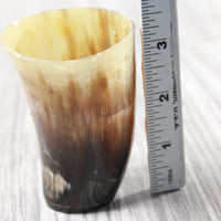 1 Small Horn Glass #5252 Medieval Tankard Double Shot Glass