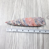 1 Stone Ornamental Spearhead  #0752 Arrowhead