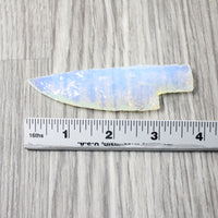 1 Small Opalite Ornamental Knife Blade  #1153 Mountain Man Knife