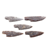 5 Stone Ornamental Knife Blades  #2245  Mountain Man Knife