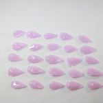 25 Pink Glass Ornamental Arrowheads  #0726  Arrowhead