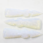 3 Opalite Ornamental Tomahawk Heads #9524  Ax Axe Hatchet