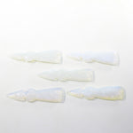 5 Opalite Ornamental Tomahawk Heads #0924  Ax Axe Hatchet